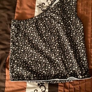 NWOT American Eagle one shoulder top size large